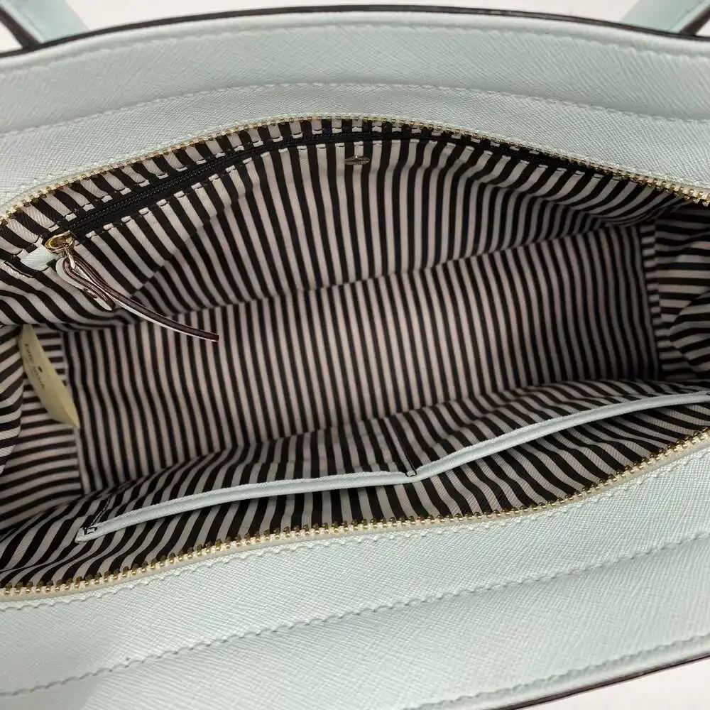 Kate Spade Mint Blue Leather Cameron Street Satchel | Classic Style